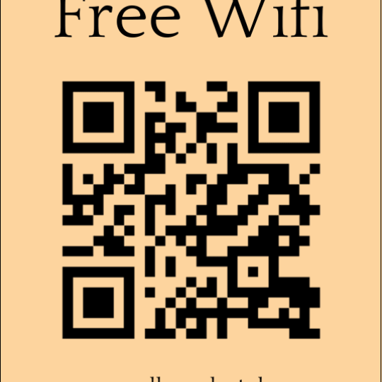 Free WIFI QR Code