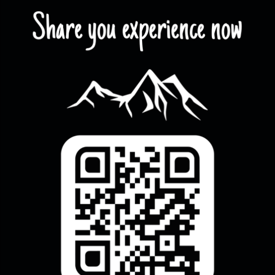 Share Your Experience QR Code