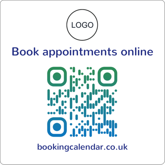 Book Appointments Online 60x60 mm square