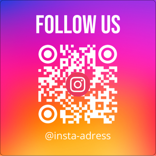 Follow us QR Code