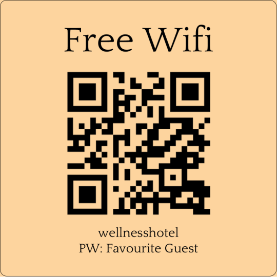 Free WIFI QR Code