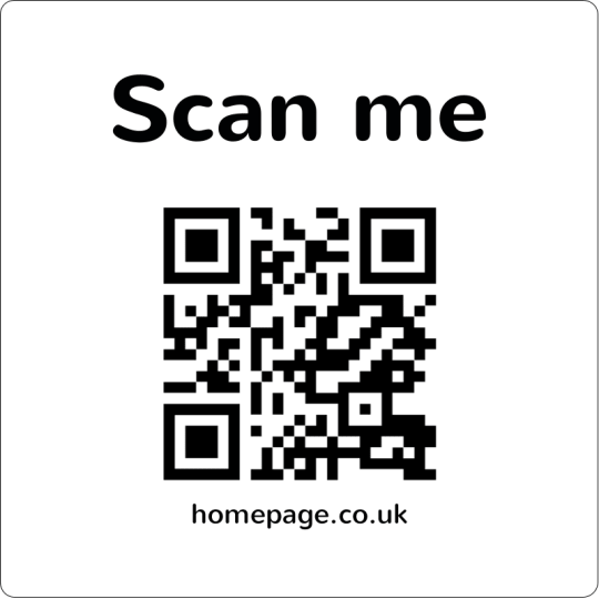 Scan Me V2 60x60 mm square