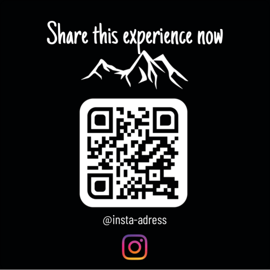 Share Your Experience QR Code