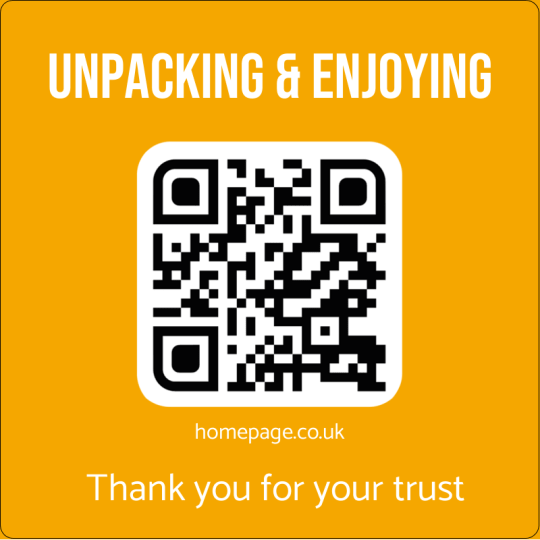 Unpack & Enjoy 76 x 51 mm rectangular
