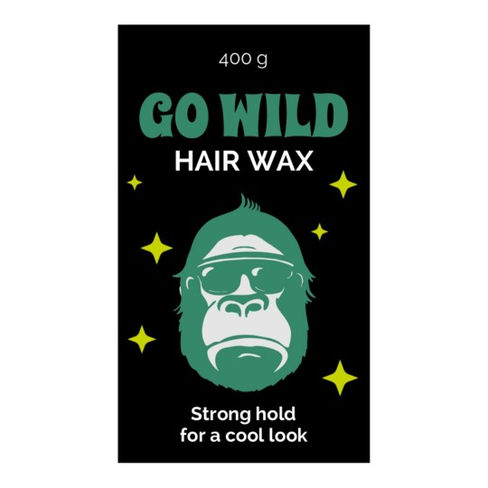 Hair Wax Label 99.1 x 67.7 mm