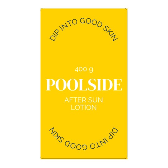 Sun Lotion Label 99.1 x 57 mm
