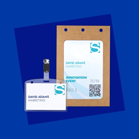 Name badge set