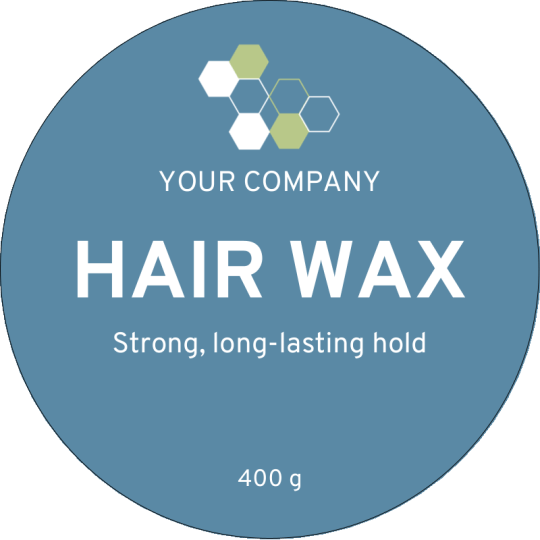 Blue Hair Wax 80 mm