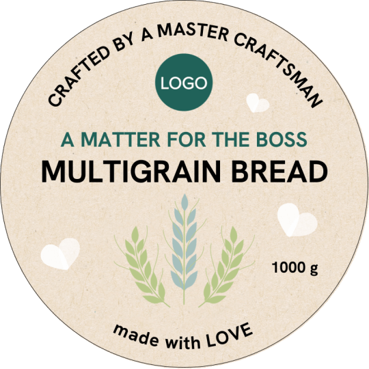 Bread Label 100 mm 