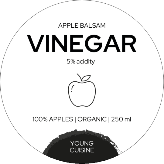 Vinegar Label 100 mm