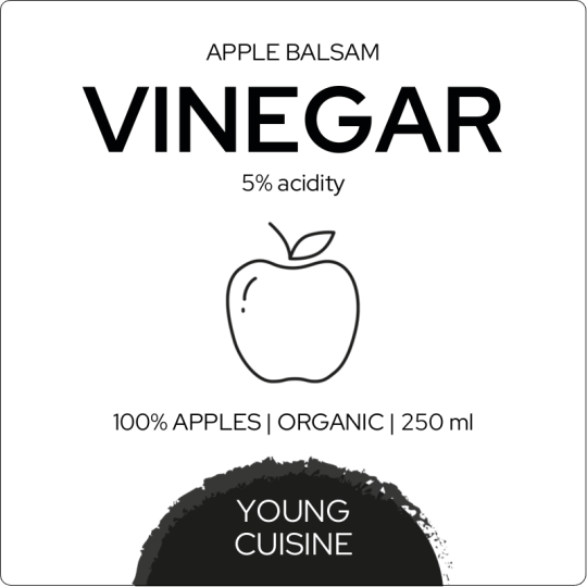 Vinegar Label 80 x 80 mm