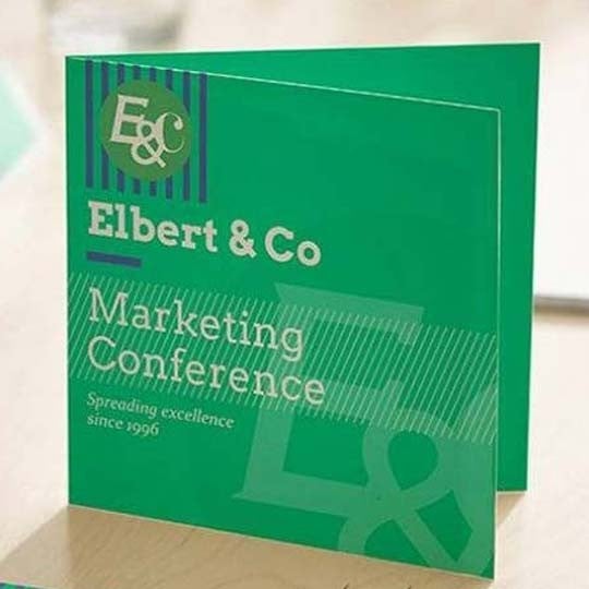 Personalised Square Greeting Cards Printing