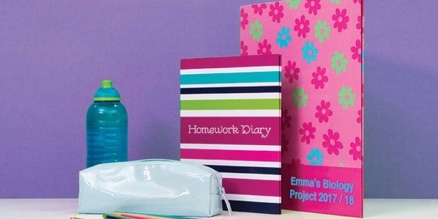 Ring binder back to school