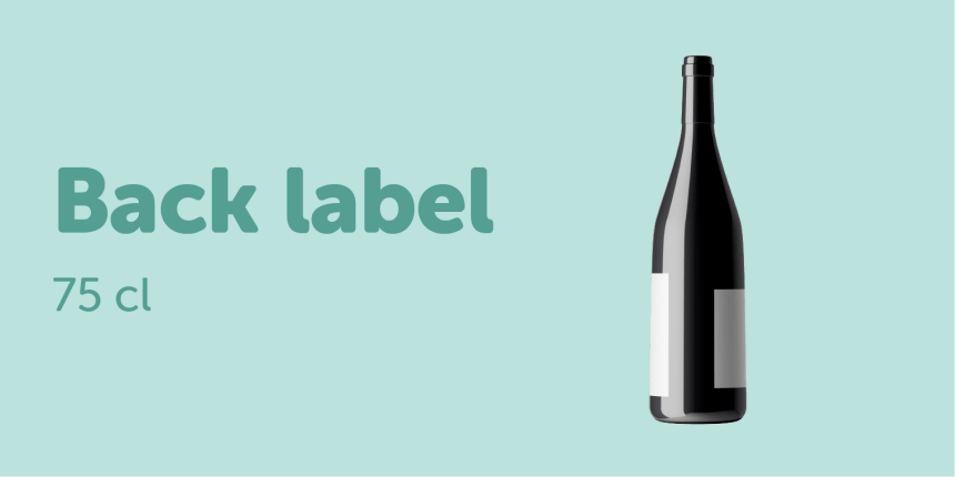 Wine Black Label size
