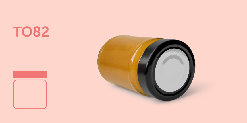 Jam Jar Size Guide 60mm Round Lid Label