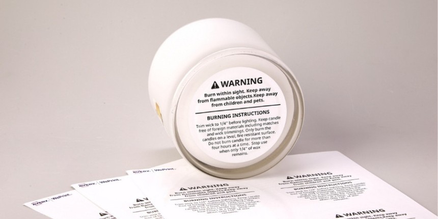 CLP Labels Image, for CLP, Candles and Wax melts
