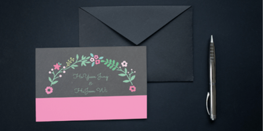 Chalkboard Charm Card