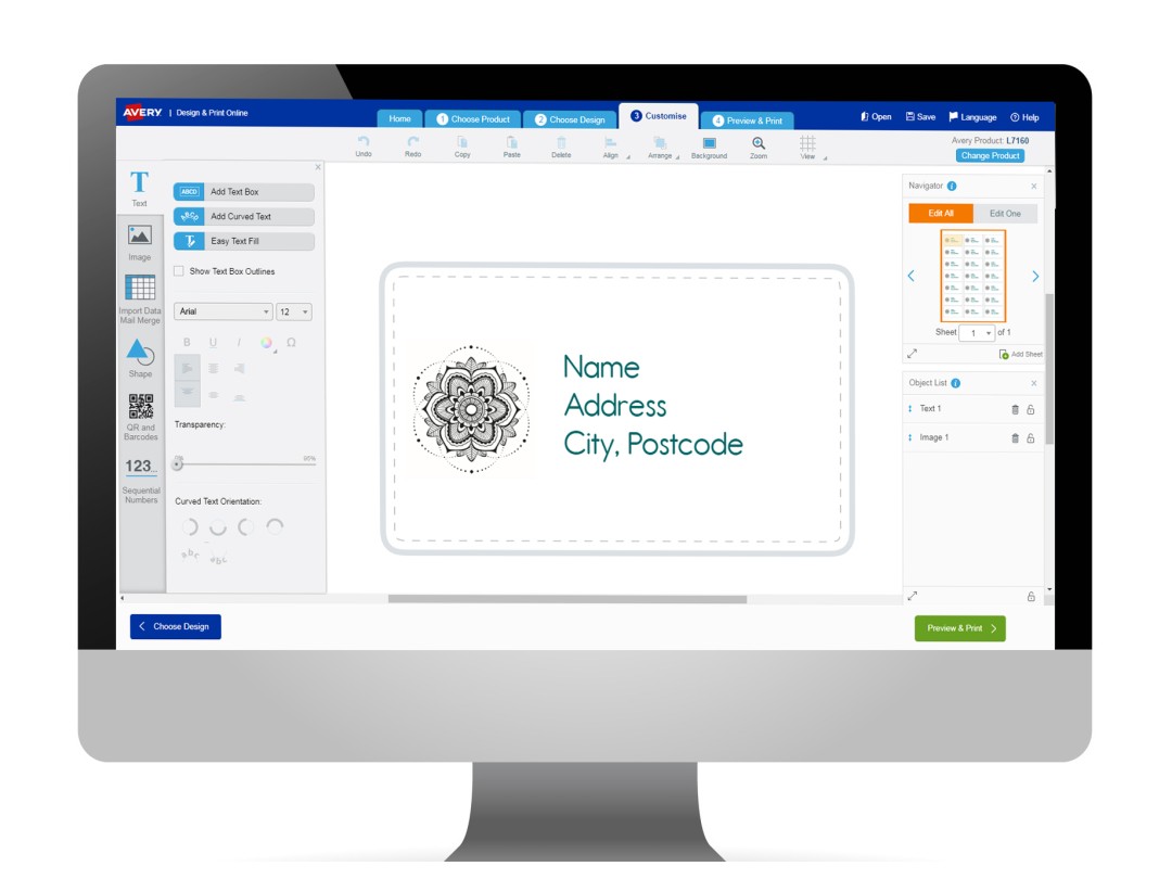 Introduction on how to print Avery products using | Avery