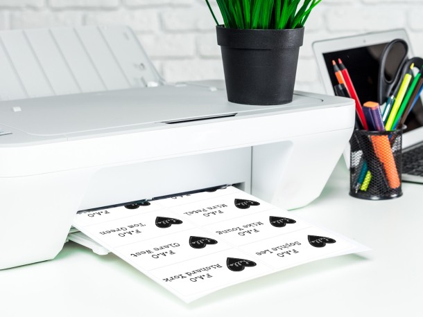 Avery labels in Printer