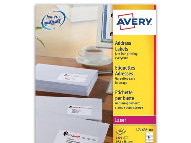Avery Address Labels L7163