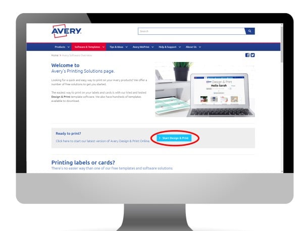 Free Label Making Software - Avery Design & Print