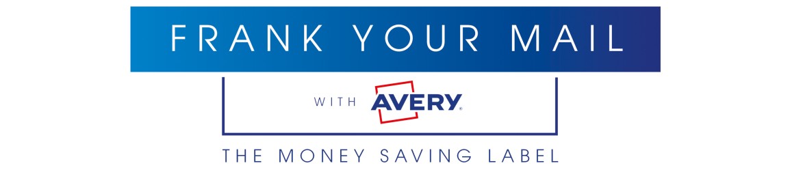 Frank your mail with Avery Franking Labels