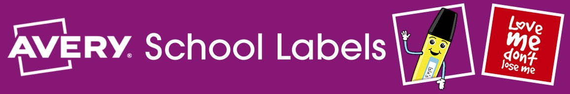 Avery School Labels