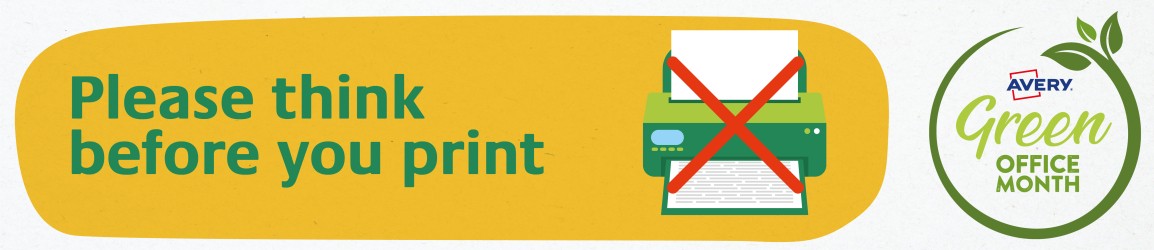 Please think before you print