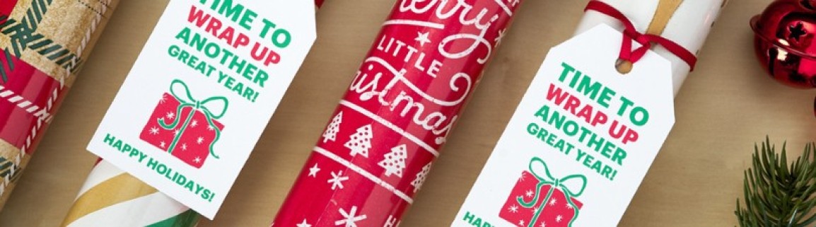 Blog image - swing tags christmas wrapping paper