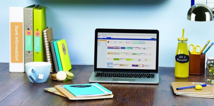 get organised at home with Avery