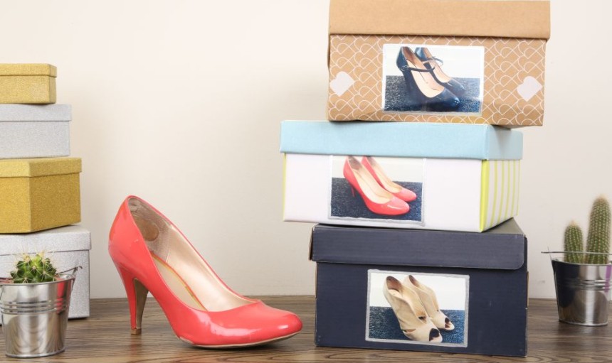 sort out your shoes with Avery labels