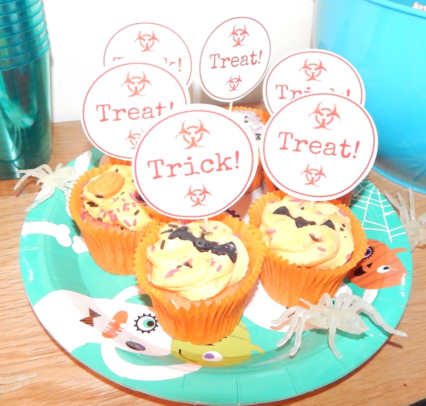 Party stickers using Design and Print