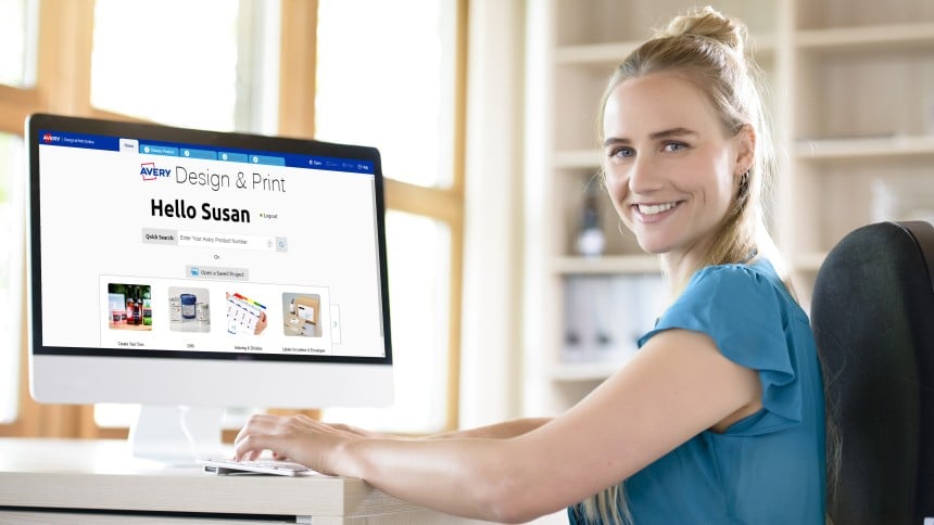 Design & Print is Avery's free template software