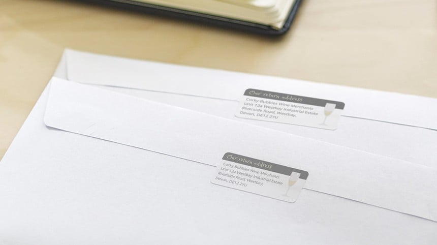Avery Return address labels
