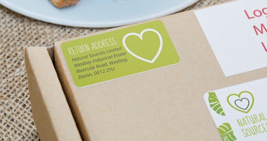 Make sure you adda return address label