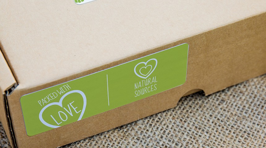 add a special message to your packaging