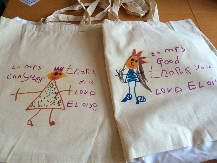 Avery Fabric Transfers make great gifts for teachers