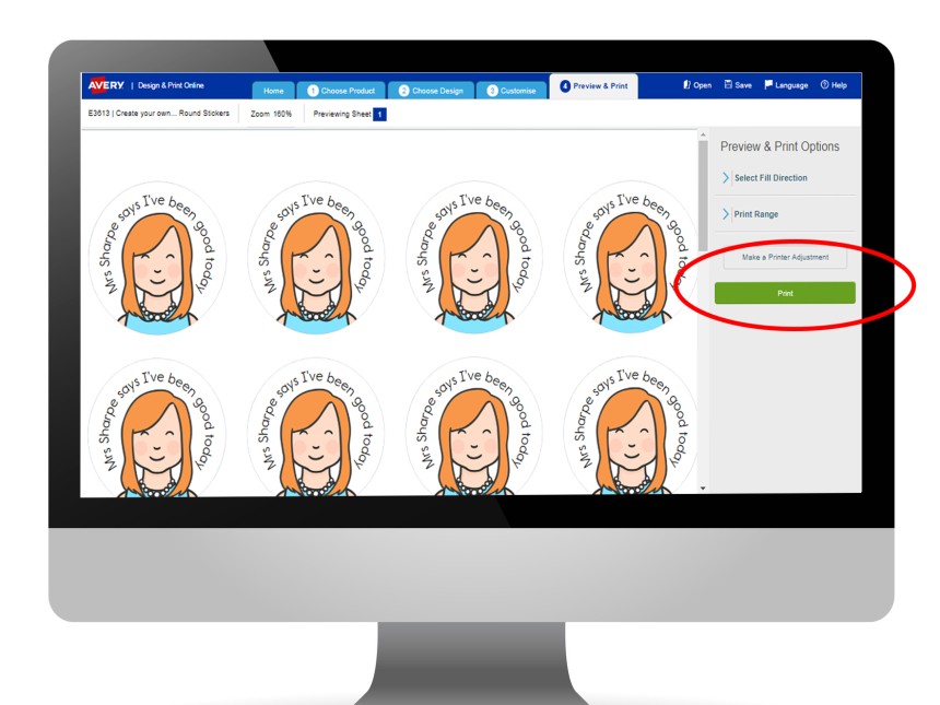 Avery Design & Print is Avery's free template software