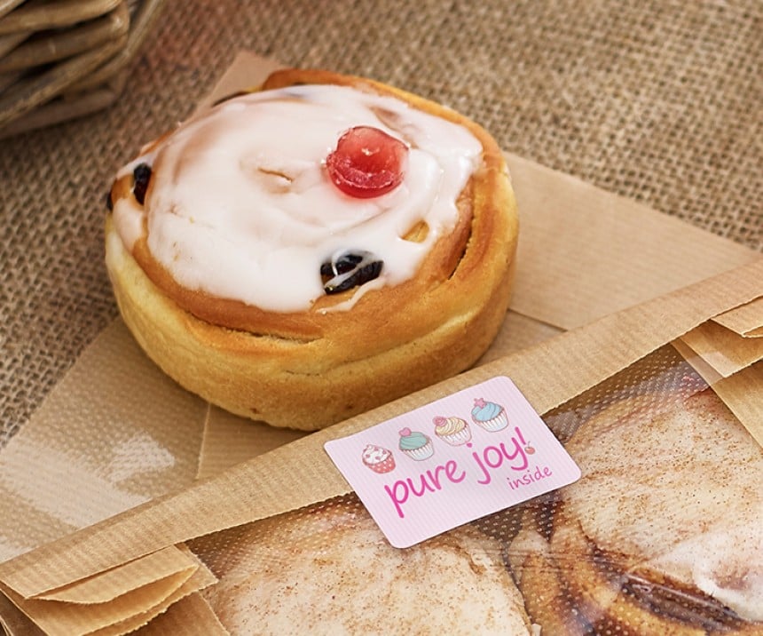 ELTAS Label Design Images Cupcakes