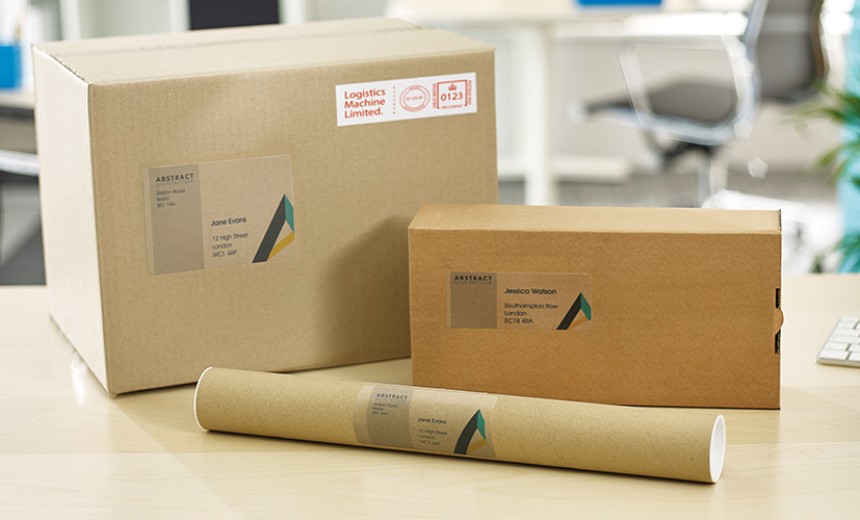 Avery clear address and parcel labels