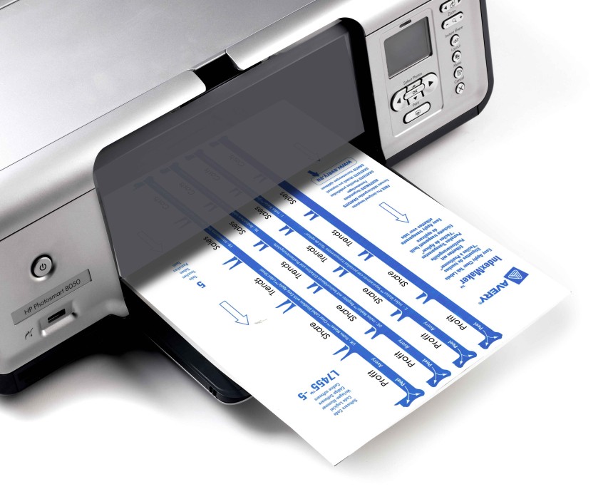 Print your IndexMaker tabs with Avery Design & Print