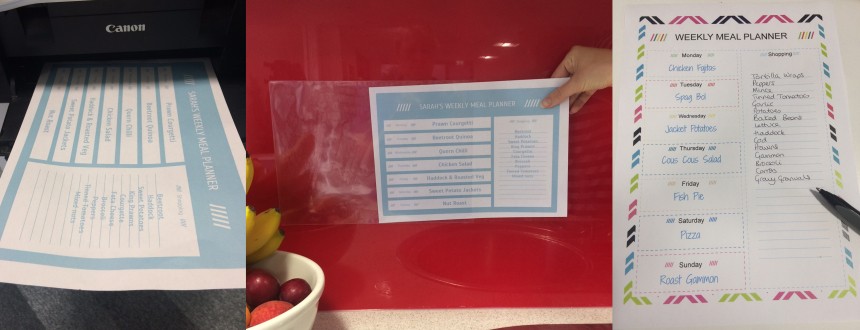 Avery Meal Planning Templates