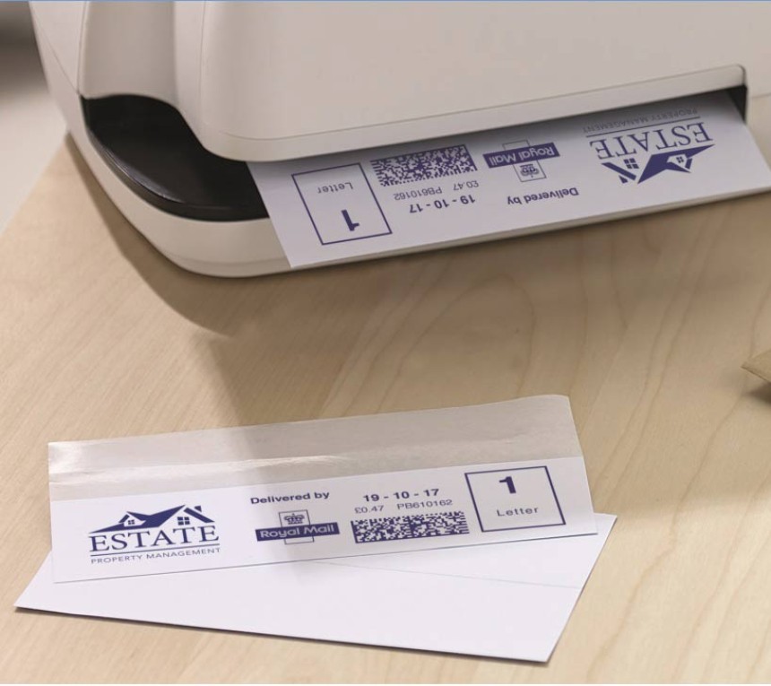 Franking Parcel Label