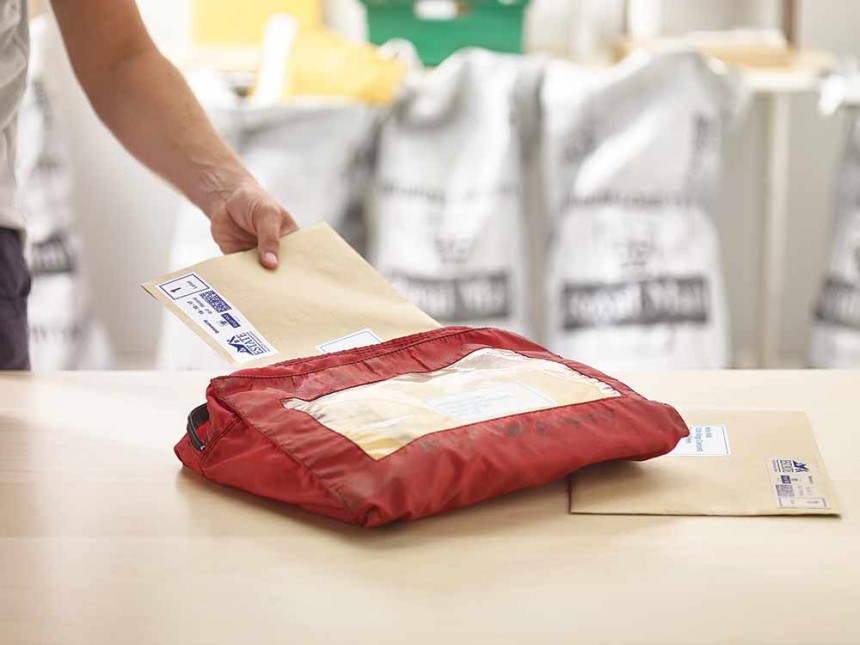 Franking Mail Pouch
