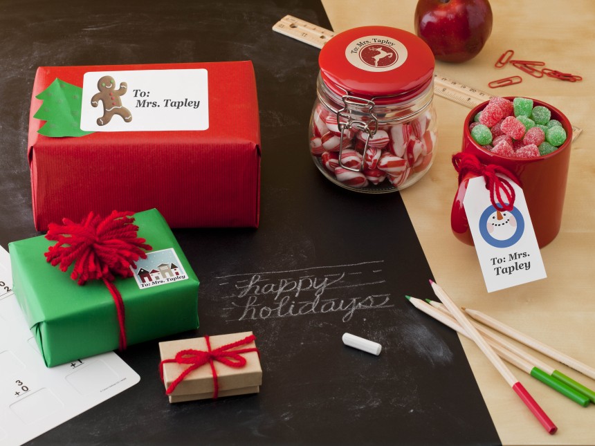 Personalised gifts for a teacher