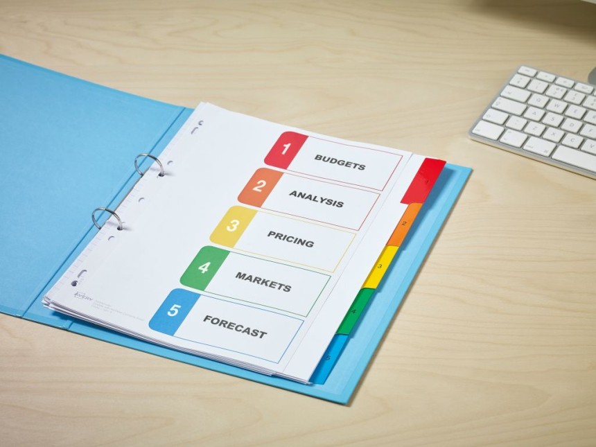 Avery Dividers Range | Avery