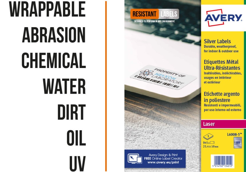 silver resistant labels