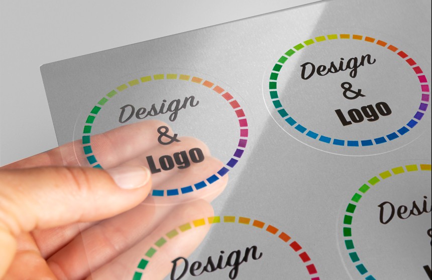 Transparent White Ink Stickers - Enhance Your Design