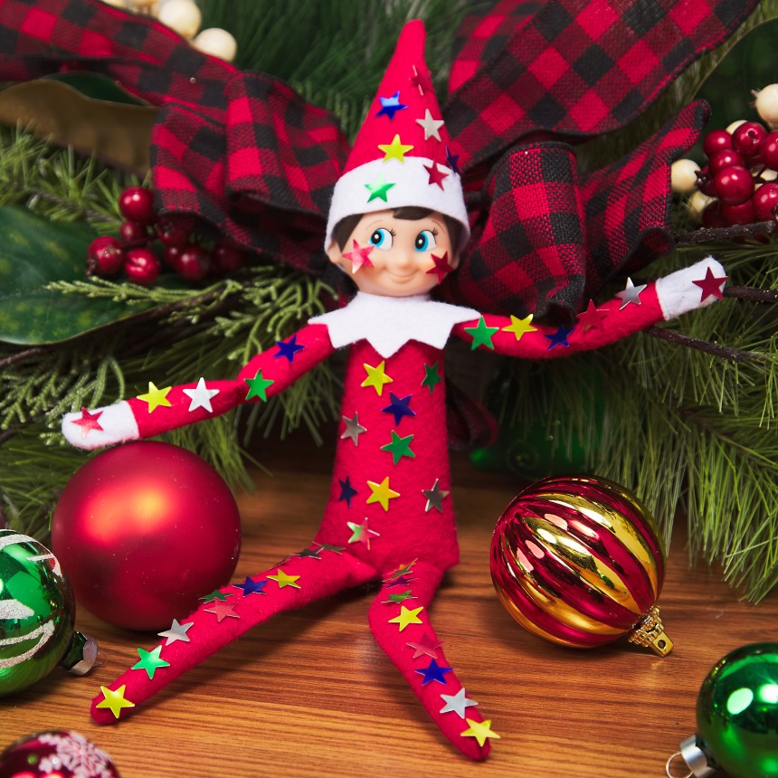 christmas 2020_elf on the shelf_star stickers
