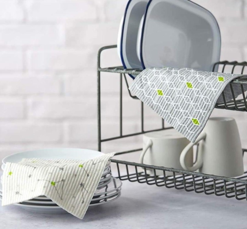 EcoVibe compostable sponge cloths